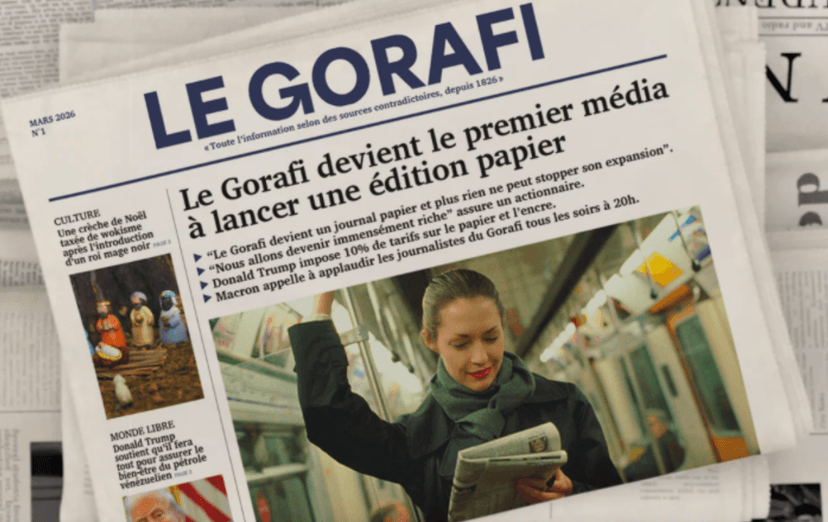 Satire in print – French satirical outlet Le Gorafi expands beyond digital